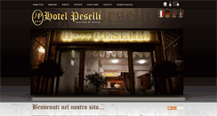 Desktop Screenshot of hotelpeselli.com